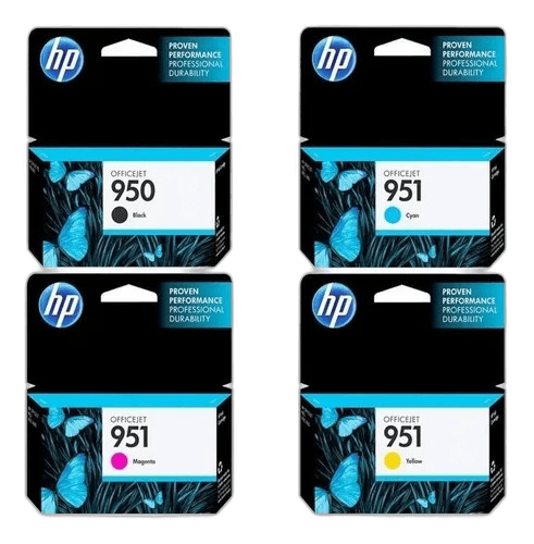 [HP] 잉크젯 잉크 950/951 세트 (KCMY)