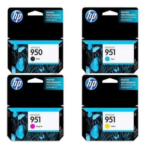 [HP] 잉크젯 잉크 950/951 세트 (KCMY)